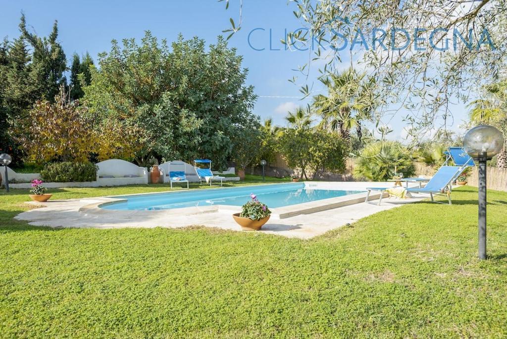 Alghero Villa Josephine Con Piscina E Parco Per 8 Ospiti Luaran gambar
